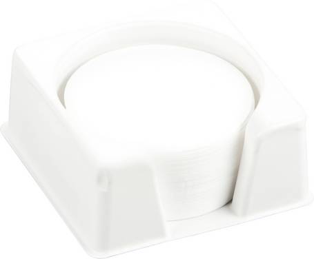 Kern RH-A02 RHA02  Glasfiber rund filter t.ex. för stänkande och verkrustende prover, behållare till 100 st.