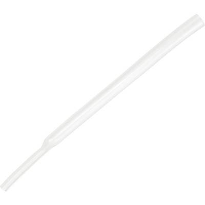 TRU COMPONENTS 1566752 Krympslang utan lim Transparent 2 mm 1 mm Krympförhållande:2:1 15 m