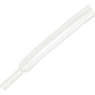 TRU COMPONENTS 1566760 Krympslang utan lim Transparent 6 mm 3 mm Krympförhållande:2:1 10 m