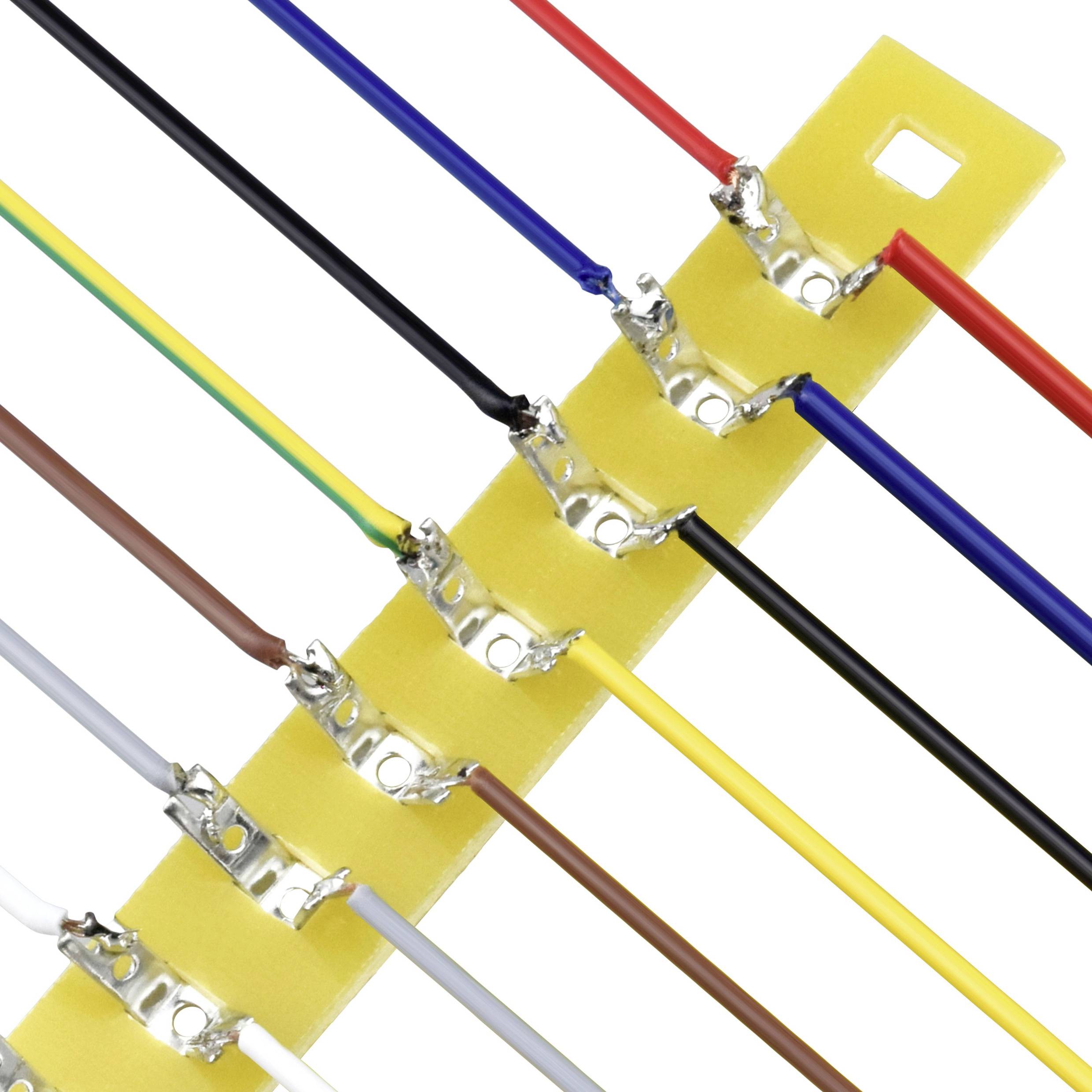 TRU COMPONENTS Lödlist enradig Totalt antal poler 60 Epoxi (L x B x H) 498 x 12 x 1.6 mm 1 st-1