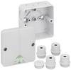 Spelsberg Abox m 025-L Kopplingsdosa (L x B x H) 82 x 82 x 51 mm Grå IP65 1 st
