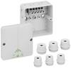Spelsberg Abox m 040-4² Kopplingsdosa (L x B x H) 94 x 94 x 56 mm Grå IP65 1 st