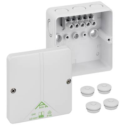 Spelsberg Abox-i m 040-4² Kopplingsdosa (L x B x H) 94 x 94 x 56 mm Grå IP66 1 st