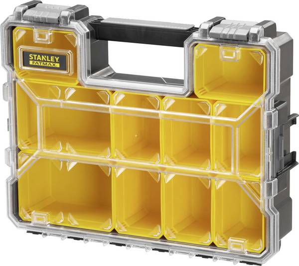 STANLEY 1-97-521 FatMax 10 Verktygslåda Plast Gul