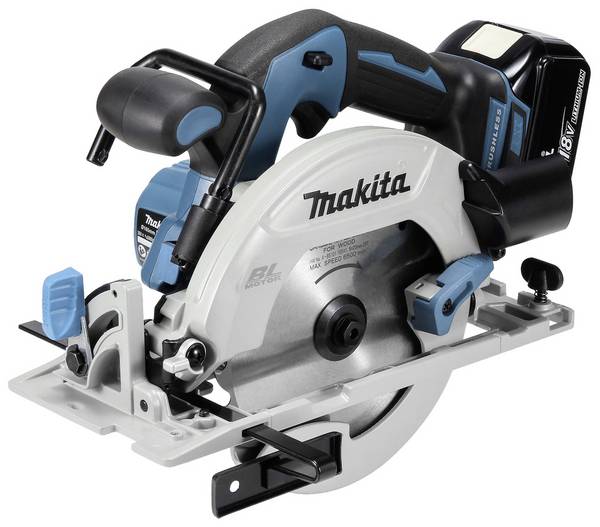 Makita  DHS680Z  Cirkelsåg batteridriven  Skärdjup max. (90°) 57 mm    exkl. batteri/laddare    18 V