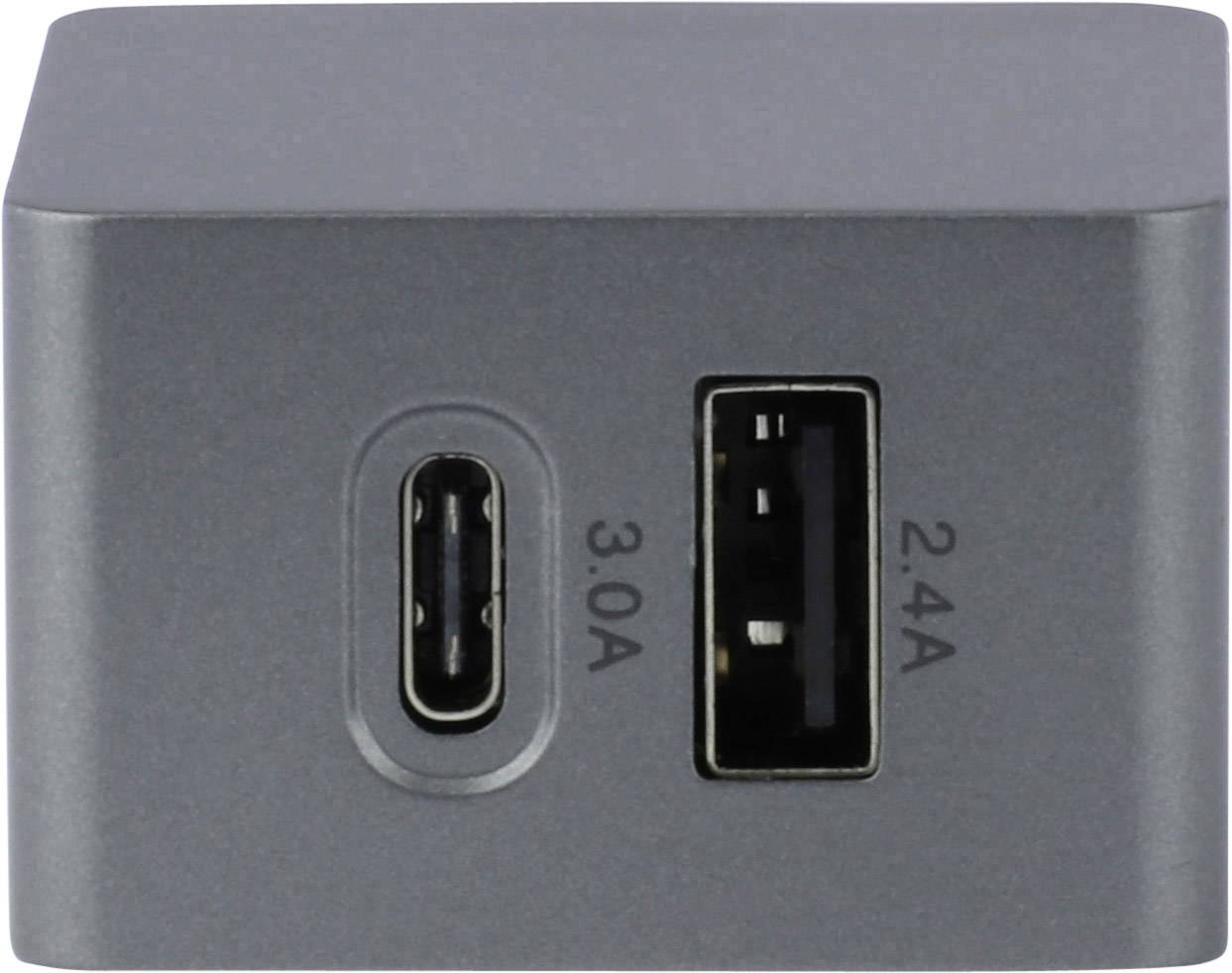 GP Batteries WA51 150GPWA51C1 USB laddare Vägguttag Utgångsström max. 5400 mA 2 x USB, USB C hona GP Batteries WA51 150GPWA51C1 USB laddare Vägguttag Utgångsström max. 5400 mA 2 x USB, USB C hona