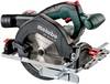 Metabo KS 18 LTX 57 Cirkelsåg batteridriven 165 mm exkl. batteri/laddare, Utan laddare, inkl. väska, inkl. parallellanslag