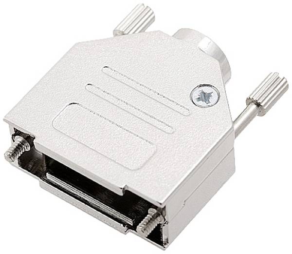 encitech DTZK50-K 6560-0105-05 D-sub hölje Antal poler: 50 Helmetall 180 ° Silver 1 st