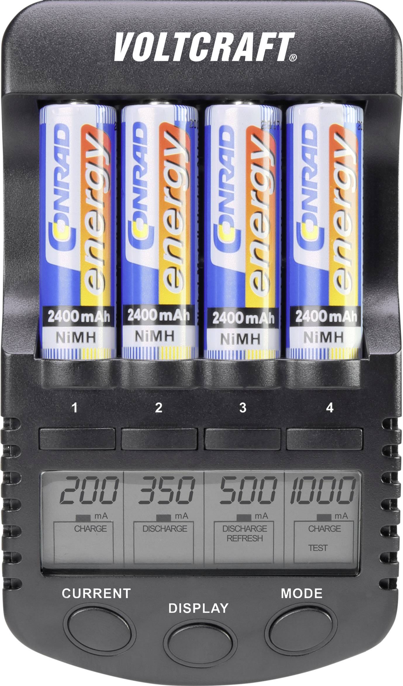 VOLTCRAFT CC-1 Batteriladdare NiMH, NiCd AA (R6), AAA (R03)