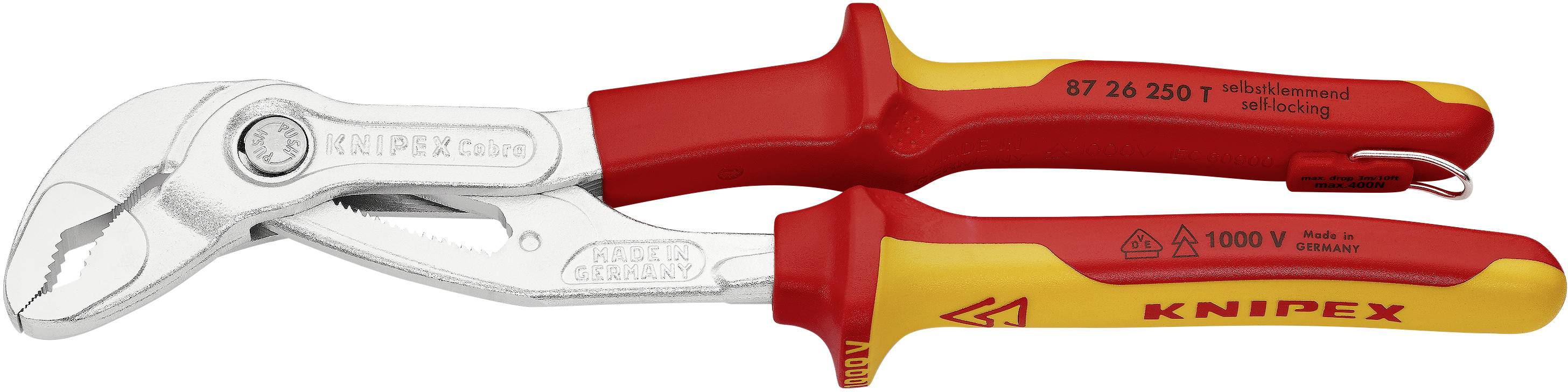 Pince multiprise Cobra® Knipex - réf. 87 26 250 T - Rubix