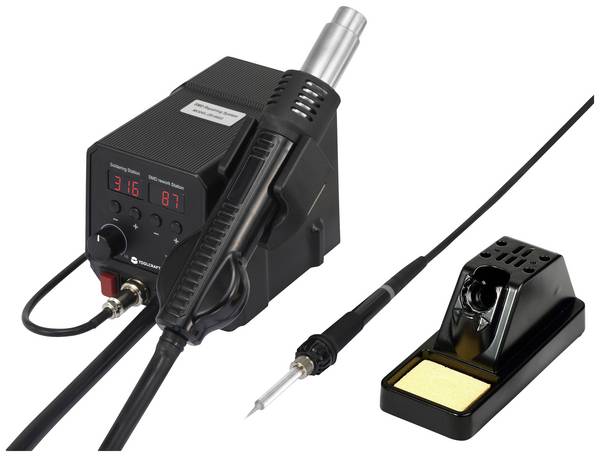 TOOLCRAFT Löd/Avlödningsstation digital 360 W 50 - 480 °C