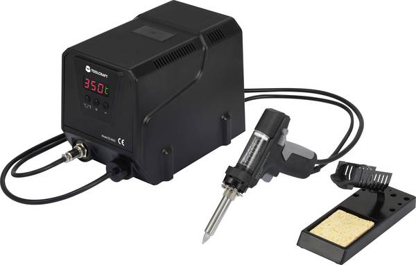 TOOLCRAFT ZD-8925 Avlödningsstation digital 90 W 160 - 480 °C inkl. Tennsug