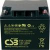 CSB Battery EVX 12400 Blybatteri 12 V 40 Ah Bly AGM (B x H x D) 197 x 170 x 165 mm M5-skruvanslutning Urladdningssäkra, Underhållsfri, Låg självurladdning