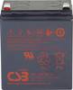 CSB Battery HR 1221W high-rate Blybatteri 12 V 5 Ah Bly AGM (B x H x D) 90 x 106 x 70 mm Stickkontakt 6.35 mm Underhållsfri, Låg självurladdning