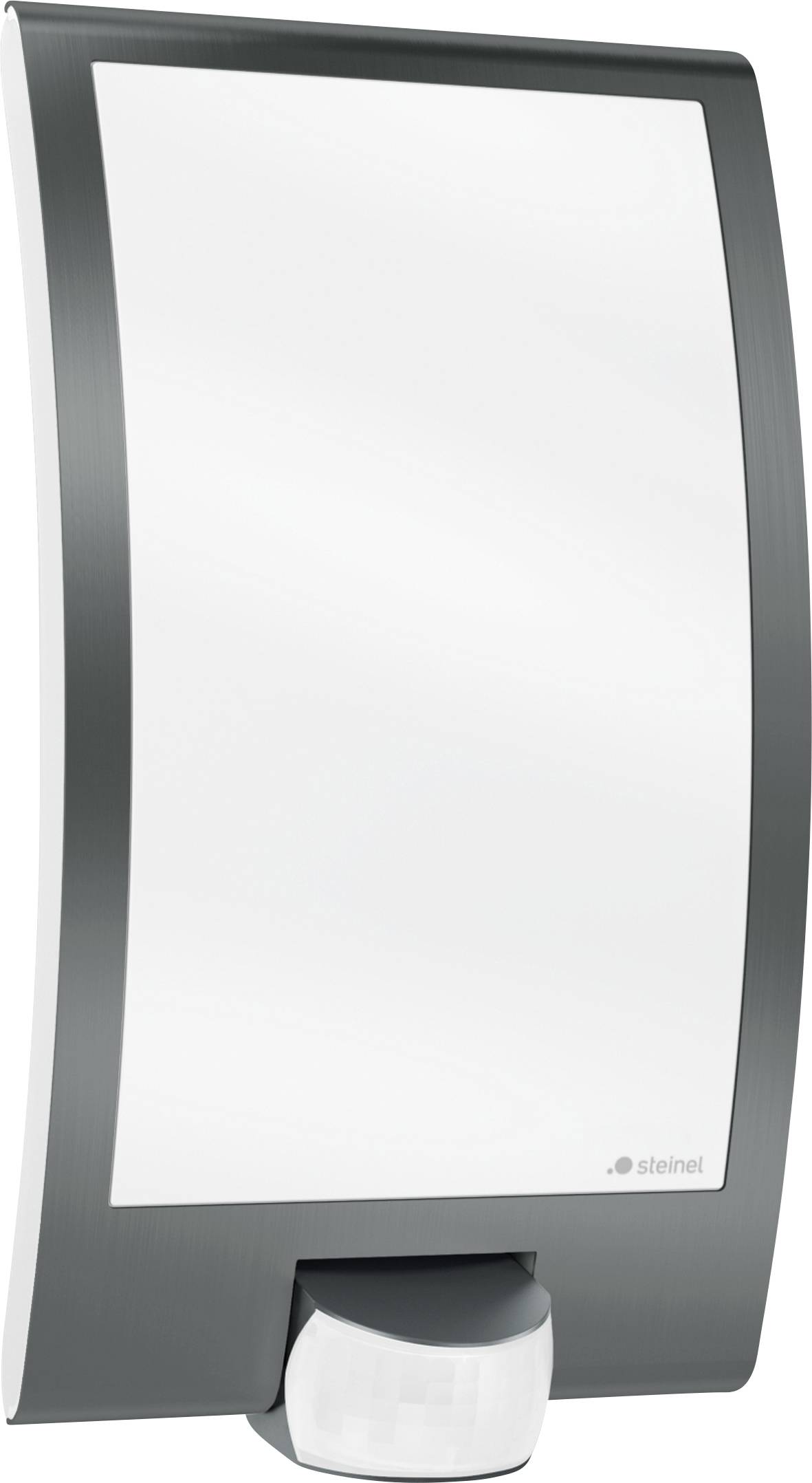 Steinel L 22 S 035709 Utomhusväggbelysning med rörelsedetektor Lågenergilampa, LED E27 60 W Antracit