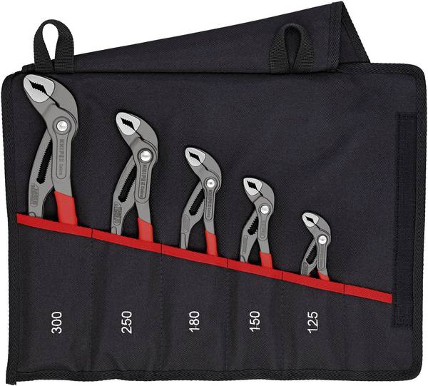 Knipex 00 19 55 S5 Polygrip-set Verkstad 5 delar