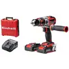 Einhell Professional TP-CD 18 Li-i BL (2x2,0Ah) Slagborrmaskin batteri 2-växel inkl. laddare, inkl. 2x batterier