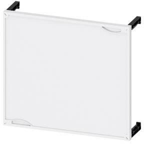 Siemens 8GK45013KK22 ALPHA 400/630 DIN, Leerfeldabdeckungs-Einbausatz med stutzer, H=450 B=500 Tomfältstäckning Plast Ljusgrå 1 st