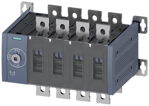 Nätverksomkopplare 4-polig 800 A 415 V/AC Siemens 3KC04480QE000AA0
