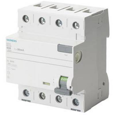 Siemens 5SV33476KK01 Jordfelsbrytare A 80 A 0.03 A 400 V