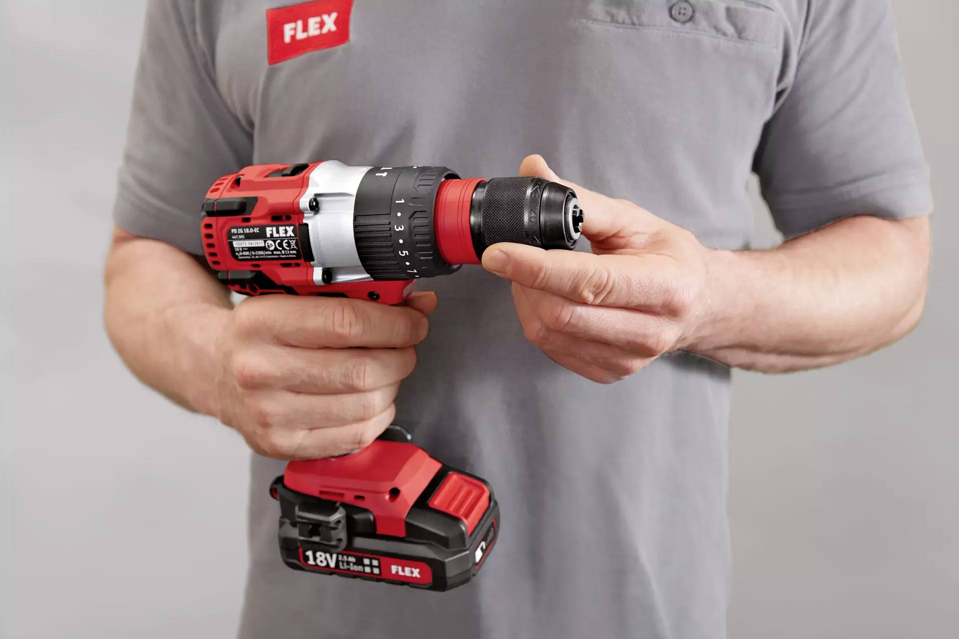 Flex PD 2G 18.0 -Slagborrmaskin batteri exkl. batteri/laddare-6