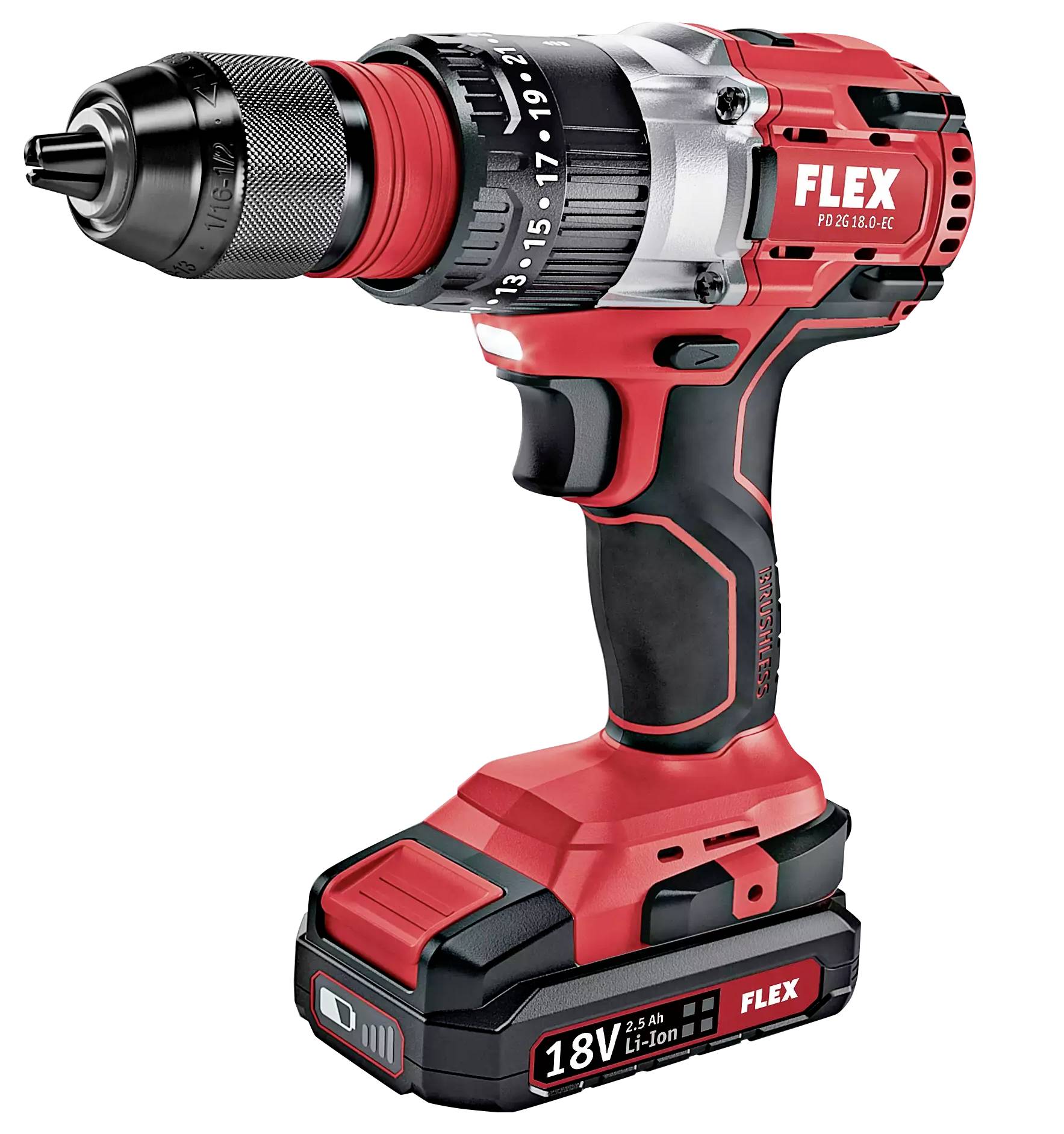 Flex PD 2G 18.0 -Slagborrmaskin batteri exkl. batteri/laddare-3