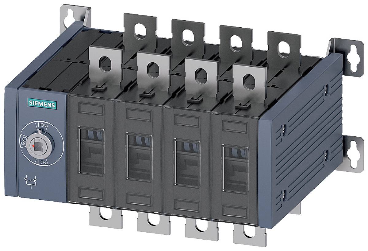 Nätverksomkopplare 4-polig 400 A 415 V/AC Siemens 3KC04420PE000AA0