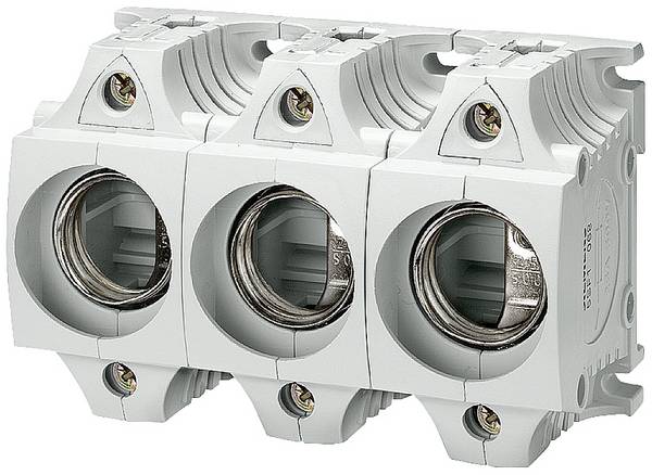 Siemens 5SF5068 Diazed-säkringssockel 3 fasig Passar till Säkringsstorlek 000 - 4 Säkringsstorlek = DII  25 A  500 V/AC 1 st