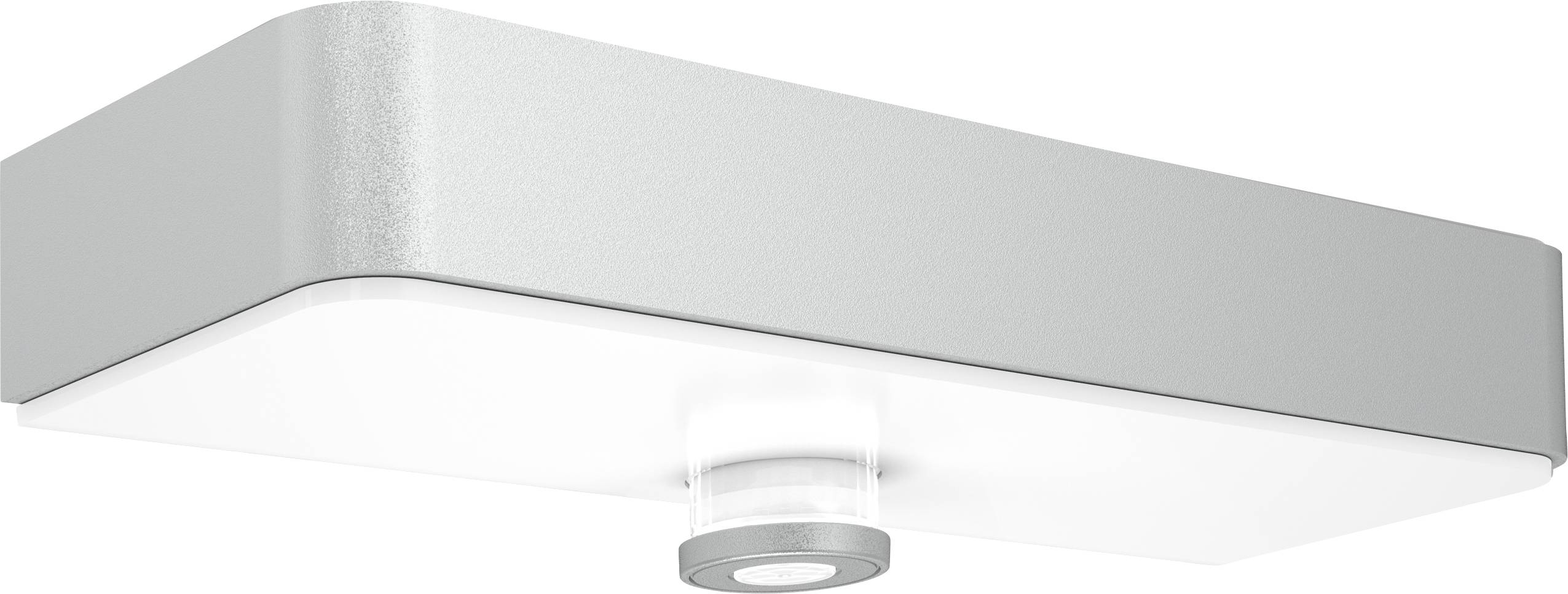 Steinel SOL-O S 052652 Solcells-utomhusväggbelysning med rörelsedetektor LED LED fast installerad 1.5 W Silver