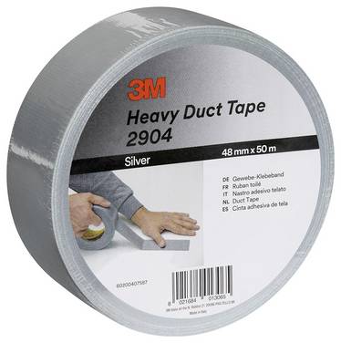 3M  2904D4850S Tygtejp 3M™ 2904 Silver (L x B) 50 m x 48 mm 1 st