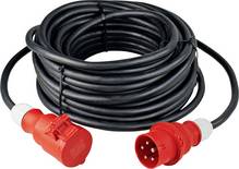 AS Schwabe 61360 Ström Förlängningskabel 16 A Svart 5.00 m H07RN-F 5G 2,5 mm²