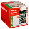 Fischer 538252 DUOPOWER 10x80 LD 2-komponentsplugg 80 mm 10 mm 25 st