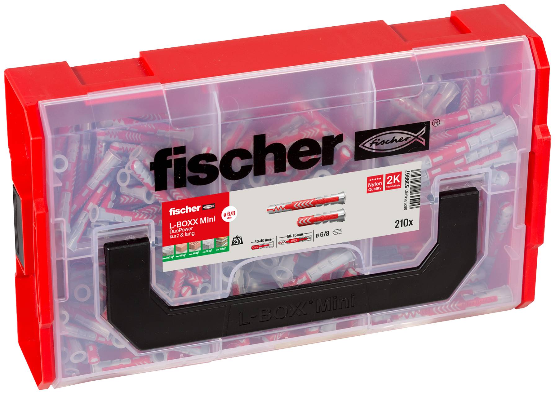 Fischer 539867 Plugg-sortimentlåda 1 st