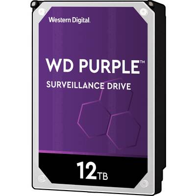 Western Digital WD121PURZ Hårddisk 3.5" 12 TB Purple™ Bulk SATA III