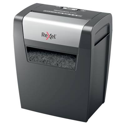 Rexel Momentum X406 Dokumentförstörare 6 ark Mikrosnitt 4 x 28 mm P-4 15 l Strimlar också Häftklamrar, Gem-0