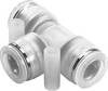 FESTO T-koppling 133112 NPQP-T-Q8-E-FD-P10 Rör-Ø: 8 mm 1 st