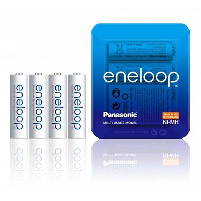 Panasonic eneloop HR06 Storage Laddbart batteri AA (R6) NiMH 1900 mAh 1.2 V 4 st