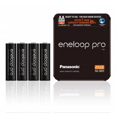 Panasonic eneloop Pro HR06 Storage Laddbart batteri AA (R6) NiMH 2500 mAh 1.2 V 4 st