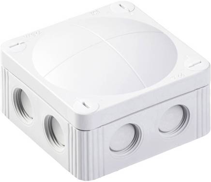 Wiska COMBI 308/5 Avgreningsbox (L x B x H) 85 x 85 x 51 mm Grå-vit (RAL 7035) IP66/IP67 1 st