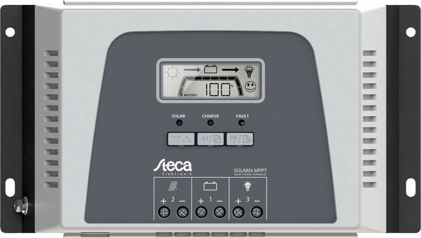 Steca  Solenergi laddningsstyrenhet MPPT 12 V, 24 V 30 A