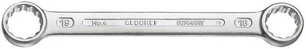 Gedore 6054170 4 13X15 Dubbel ringnyckel  Nyckelvidd (Metrisk) (för titel) 13 - 15 mm