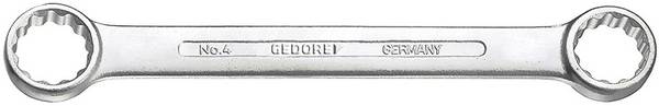 Gedore 6055220 4 21X23 Dubbel ringnyckel  Nyckelvidd (Metrisk) (för titel) 21 - 23 mm