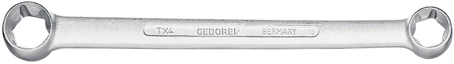 Gedore 6059800 TX4 E6XE8 Dubbel ringnyckel Nyckelvidd (Metrisk) (för titel) 6 - 8 mm