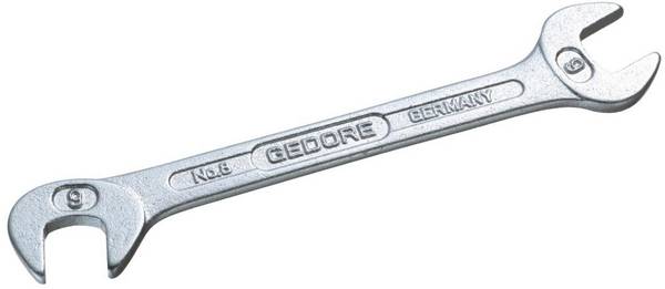 Gedore 1879146 8-011 Dubbelskruvnyckelsats  Nyckelvidd (Metrisk) (för titel) 4.5 - 13 mm