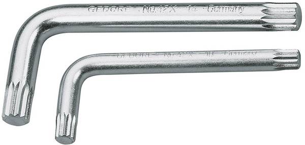 Gedore 42 X 14 Inner-flertandad (XZN) Vinkelskruvmejsel 14 mm  M14