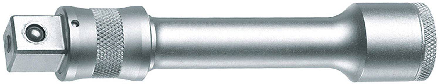 Metallnyckel med fyrkantig topp och räfflat handtag, använd för mekaniska tillämpningar eller verktyginställningar.