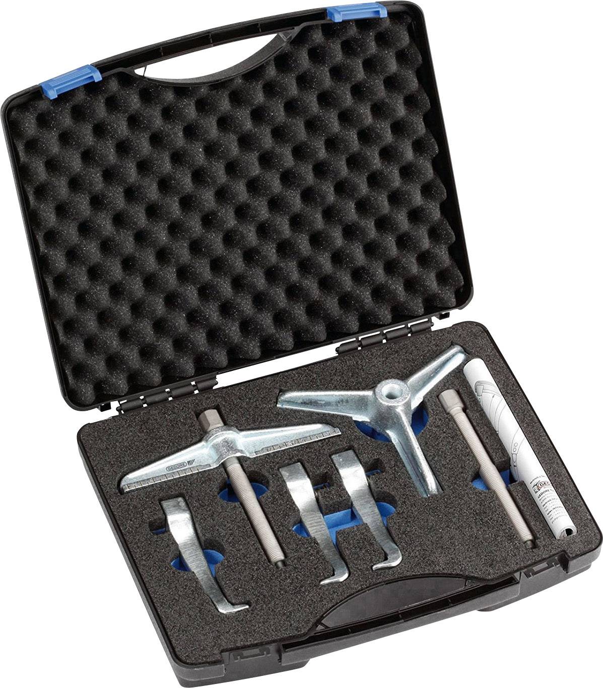 Gedore 2224097 Avdragare-set Spännområde 140 mm Antal hakar 3