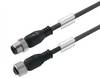 Weidmüller 1021730060 Sensor/ställdon-kontakt, konfektionerad M16 3 m Antal poler (RJ): 4 1 st