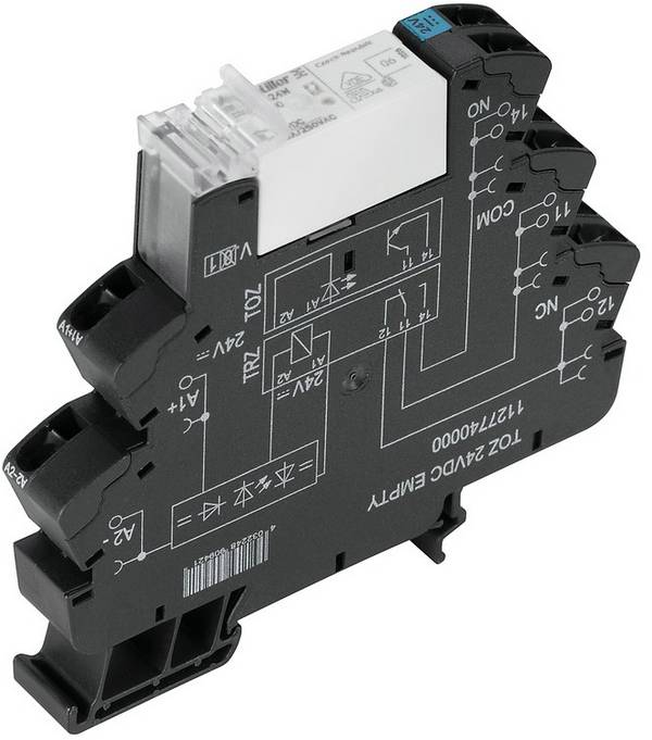 Weidmüller TRZ 120VAC RC 1CO 16A Koppar-relä 120 V/AC 16 A 1 switch 10 st