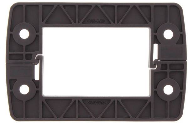 Weidmüller CABTITE FRL 10/6 BK 2584240000 Låsram (L x B x H) 11.3 x 105 x 68.8 mm Polyamid (glasfiberförstärkt) Djupsvart 10 st